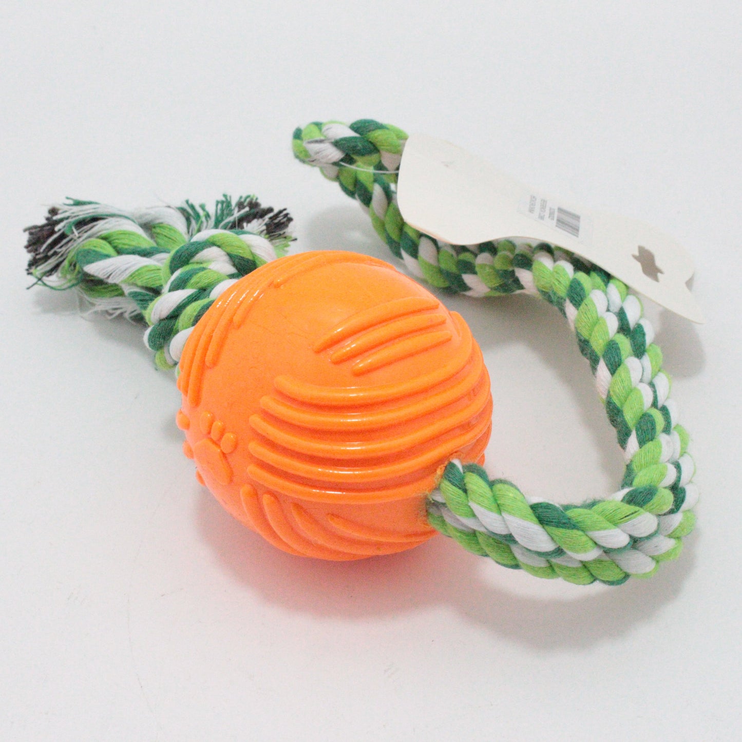 Juguete para mascota cuerda con pelota
